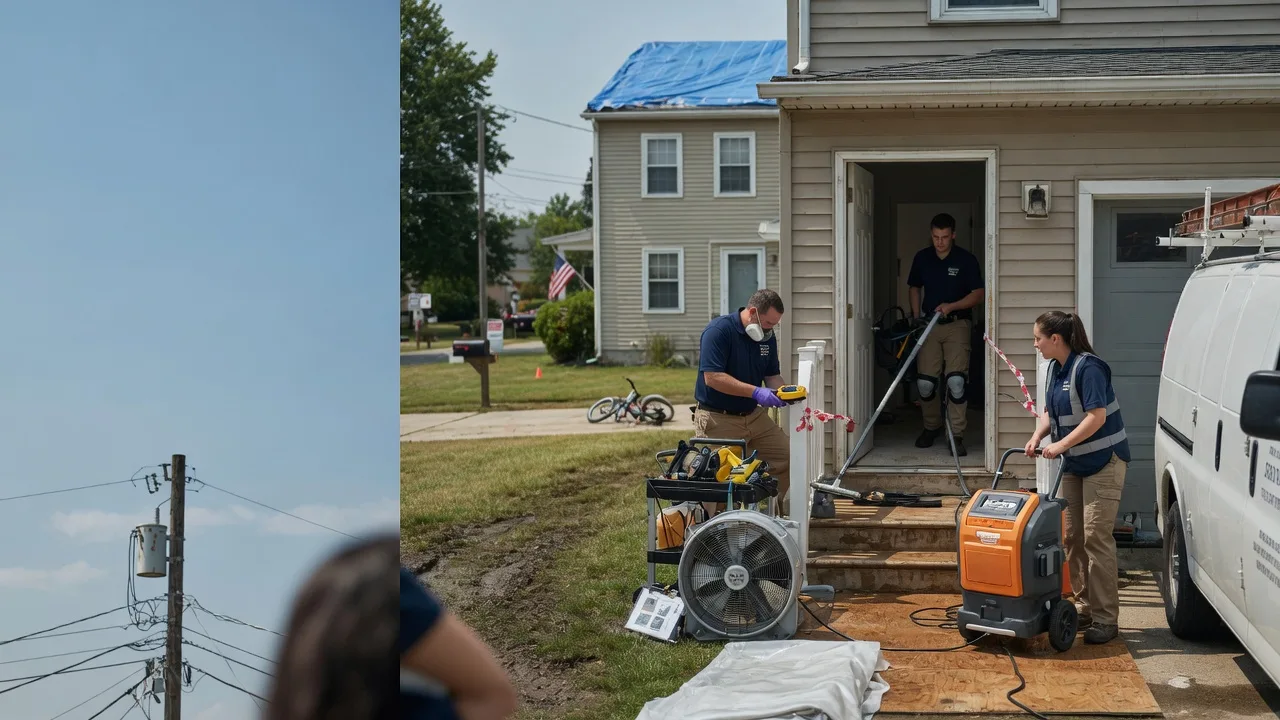 Water Damage Repair in Summitville, OH near me